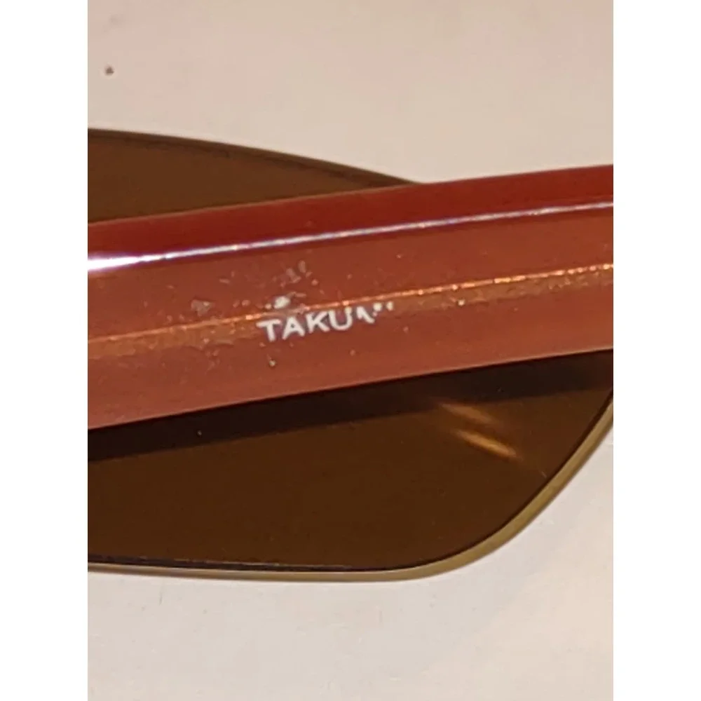 TAKUMI Prescription Eyeglasses Frames with Clip-On Sunglasses Brown Tortoise